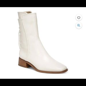 Sam Edelman tana ivory boot size 5